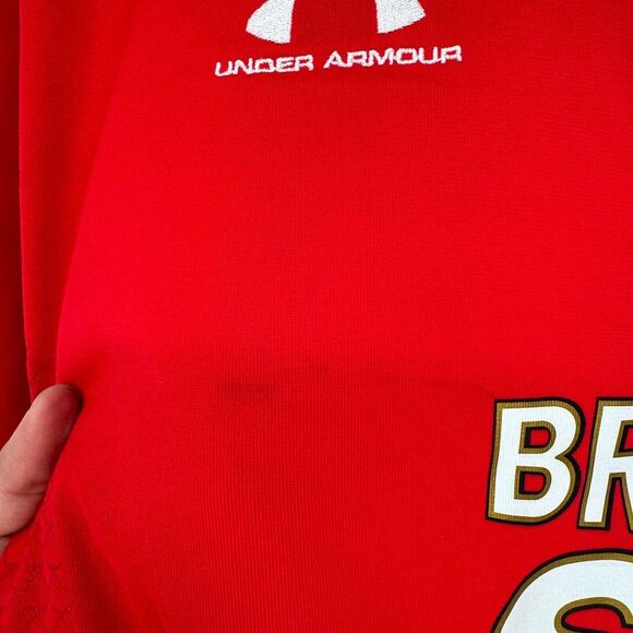 NWT Under Armour Wales WRU Brains SA Calon Rugby Team Jersey Size 2XL - Picture 9 of 10